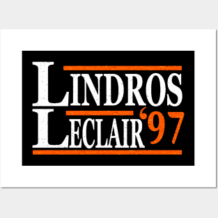 97 Lindros Leclair Party T-Shirt Posters and Art